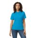 SOFTSTYLE® LADIES' DOUBLE PIQUÉ POLO WITH 3 COLOUR-MATCHED BUTTONS