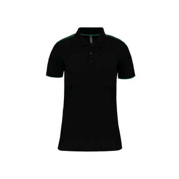LADIES' SHORT-SLEEVED CONTRASTING DAYTODAY POLO SHIRT