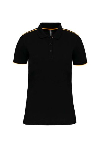 LADIES' SHORT-SLEEVED CONTRASTING DAYTODAY POLO SHIRT